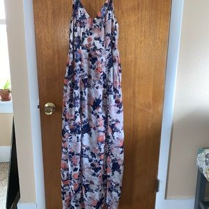 Floral maxi dress